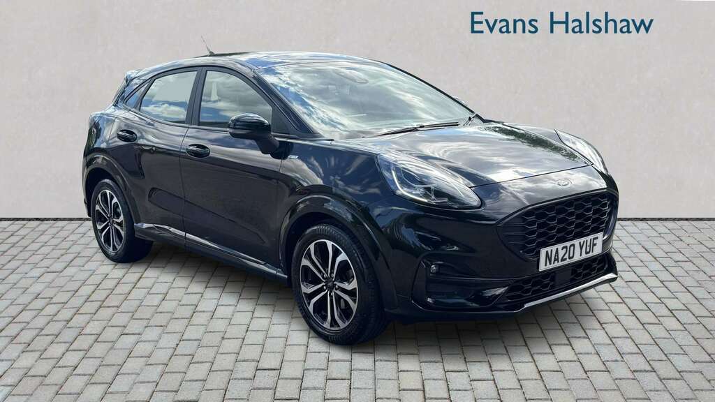 Ford Puma 1.0 Ecoboost Hybrid Mhev St-line 2020 Black