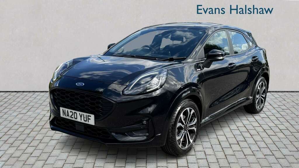 Ford Puma 1.0 Ecoboost Hybrid Mhev St-line 2020 Black #3