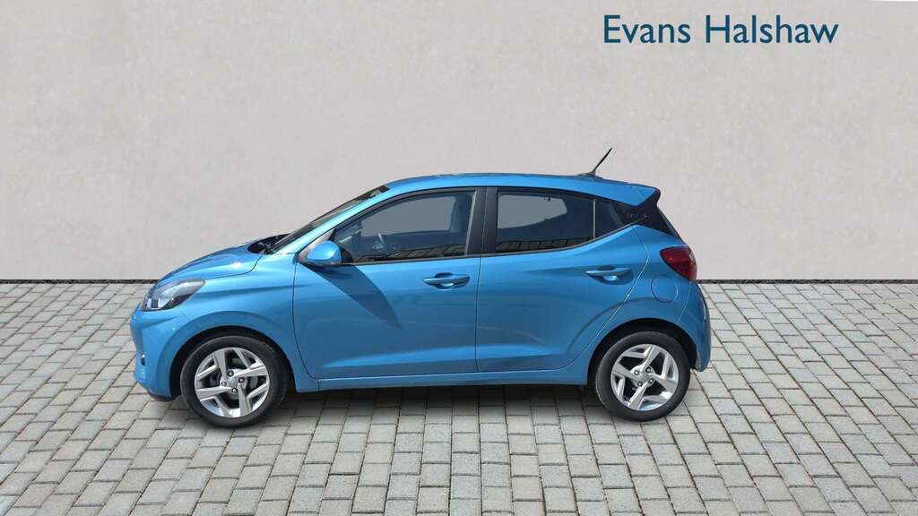 Hyundai I10 1.0 Mpi Se Connect 2022 Blue #2