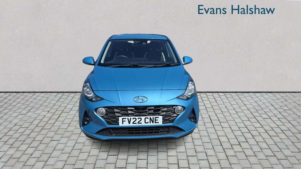 Hyundai I10 1.0 Mpi Se Connect 2022 Blue #3
