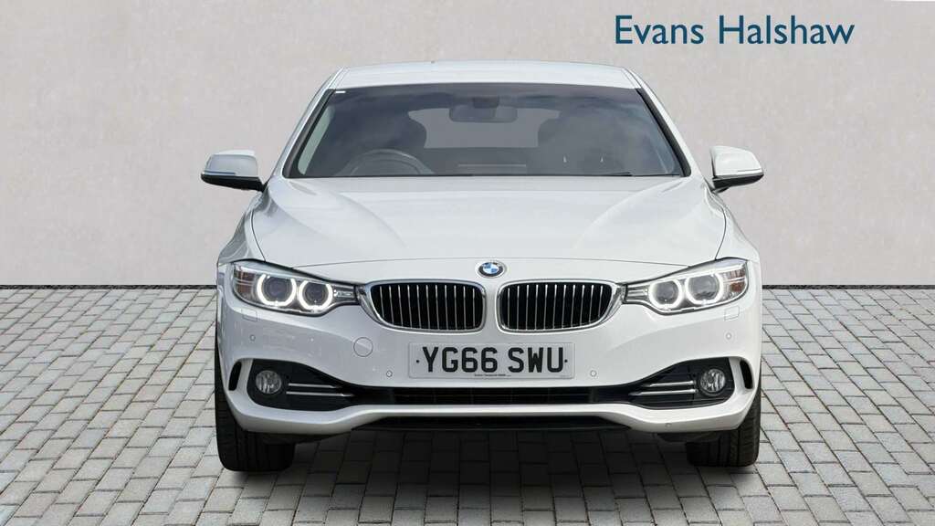 BMW 4 Series 420I Luxury Professional Media 2016 YG66SWU White #4
