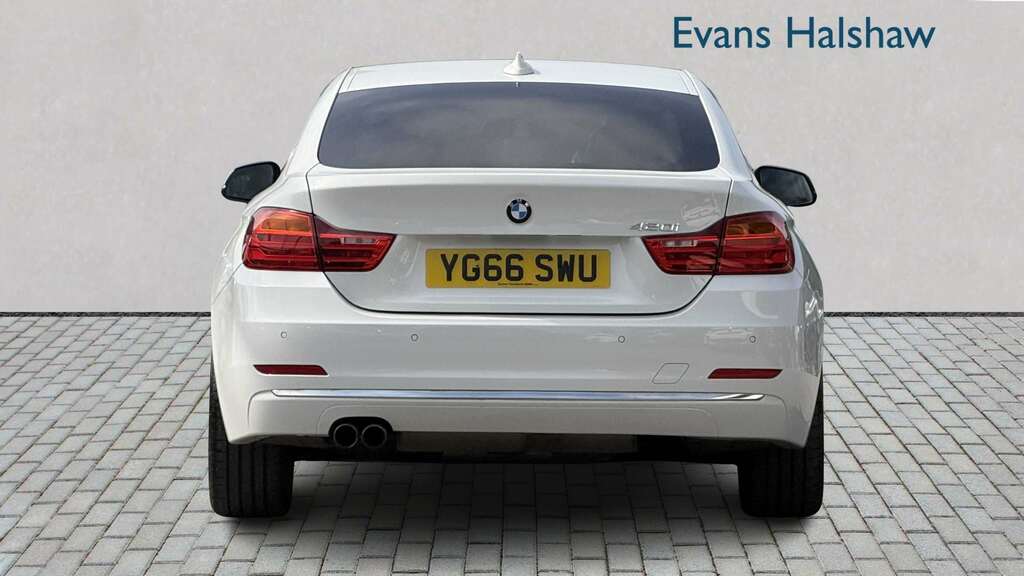 BMW 4 Series 420I Luxury Professional Media 2016 YG66SWU White #5