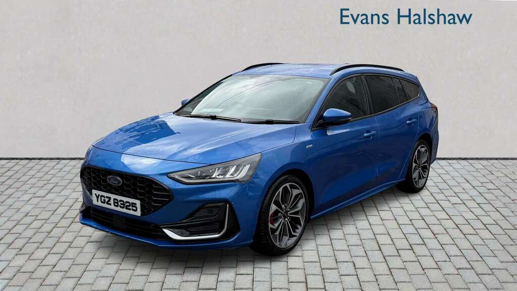 Ford Focus 1.5 Ecoblue St-line Vignale 2023 YGZ8325 Blue #2