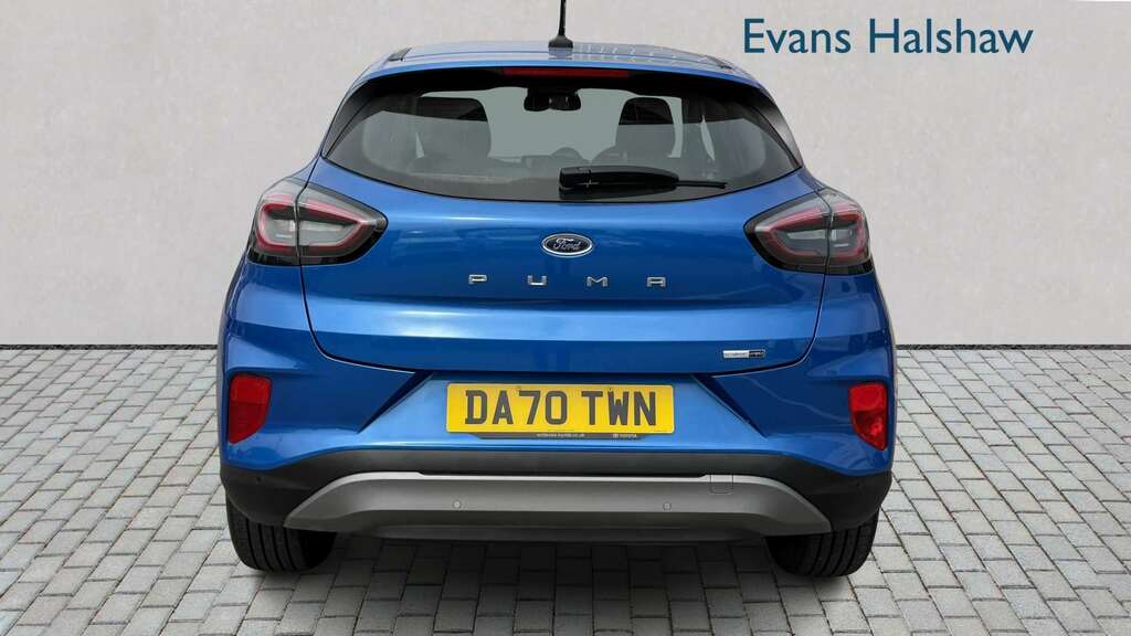 Ford Puma 1.0 Ecoboost Hybrid Mhev Titanium 2021 DA70TWN Blue #4