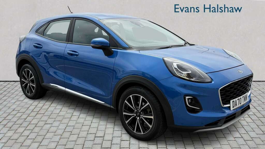 Ford Puma 1.0 Ecoboost Hybrid Mhev Titanium 2021 Blue