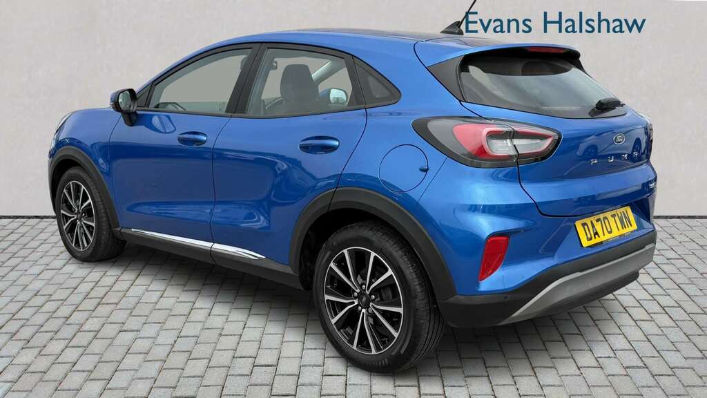 Ford Puma 1.0 Ecoboost Hybrid Mhev Titanium 2021 DA70TWN Blue #2