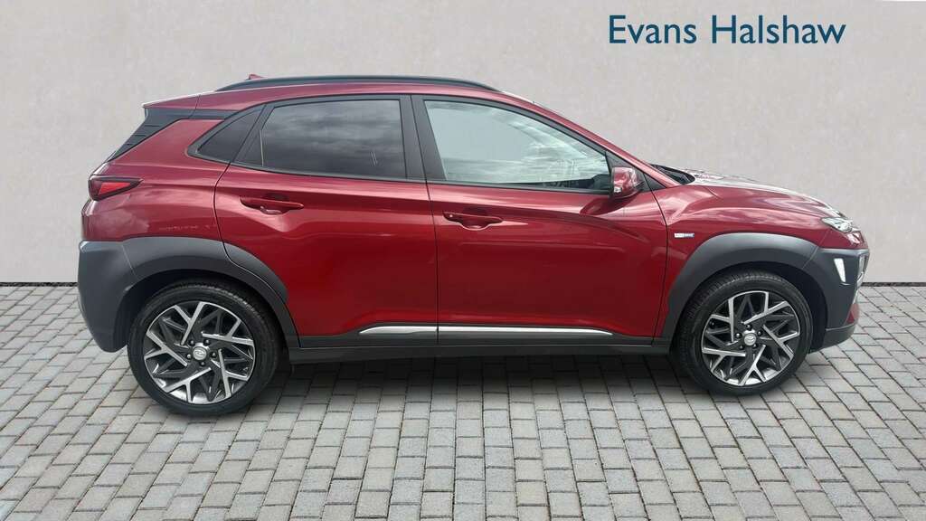 Hyundai Kona 1.6 Gdi Hybrid Premium Dct 2020 Red #3