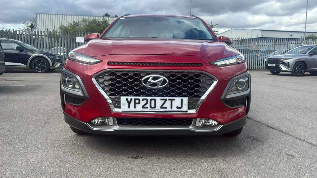 Hyundai Kona 1.6 Gdi Hybrid Premium Dct 2020 Red #4