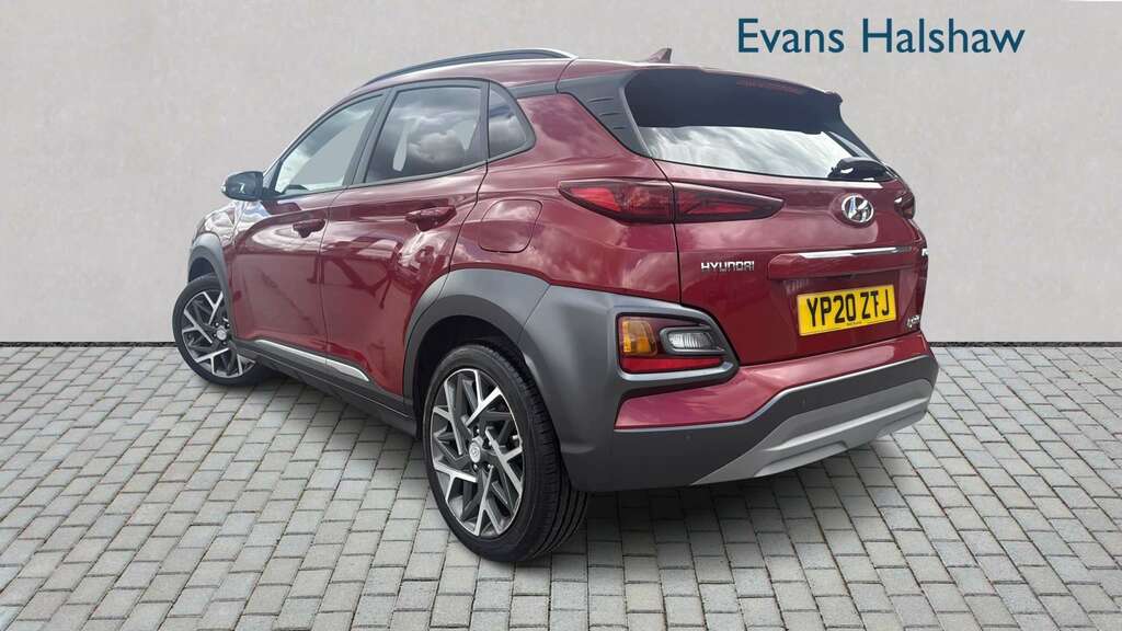 Hyundai Kona 1.6 Gdi Hybrid Premium Dct 2020 Red #2