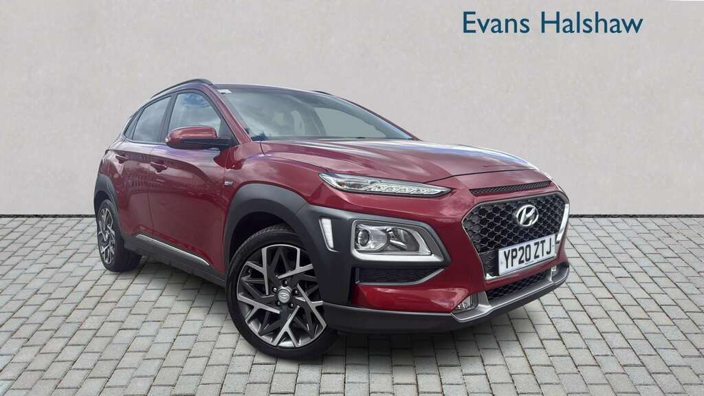 Hyundai Kona 1.6 Gdi Hybrid Premium Dct 2020 Red