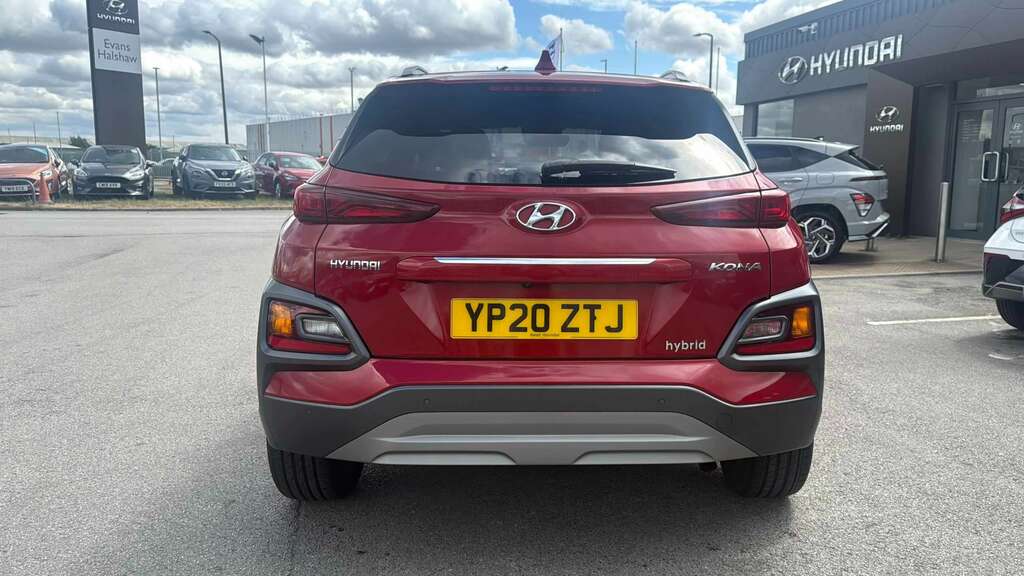 Hyundai Kona 1.6 Gdi Hybrid Premium Dct 2020 Red #5