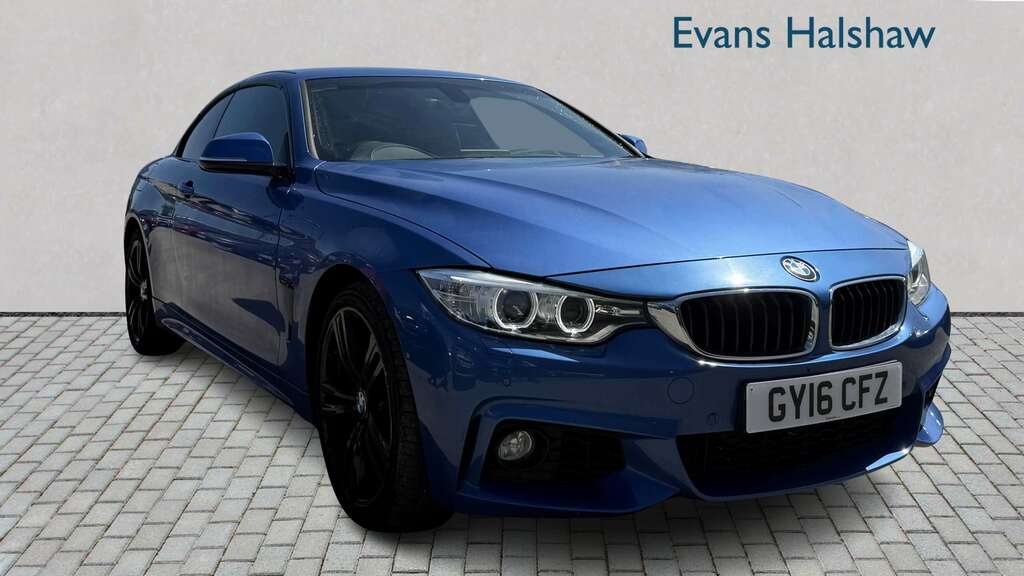 BMW 4 Series 435D Xdrive M Sport Professional Media Blue