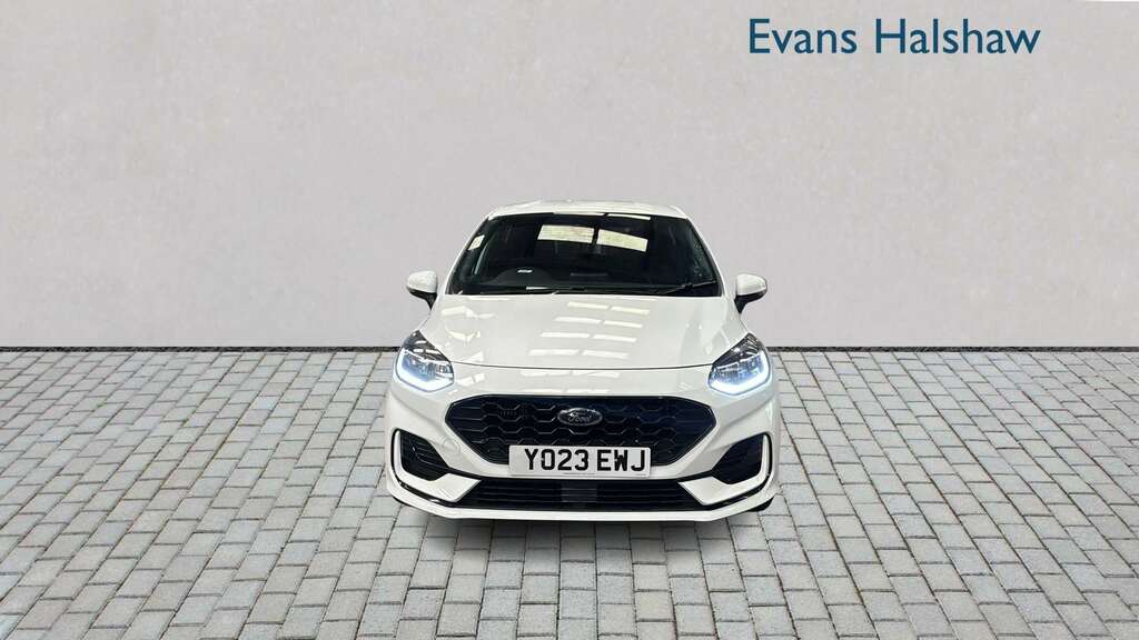 Ford Fiesta 1.0 Ecoboost St-line 2023 YO23EWJ White #3