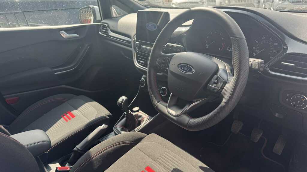 Ford Fiesta 1.0 Ecoboost St-line 2023 YO23EWJ White #5