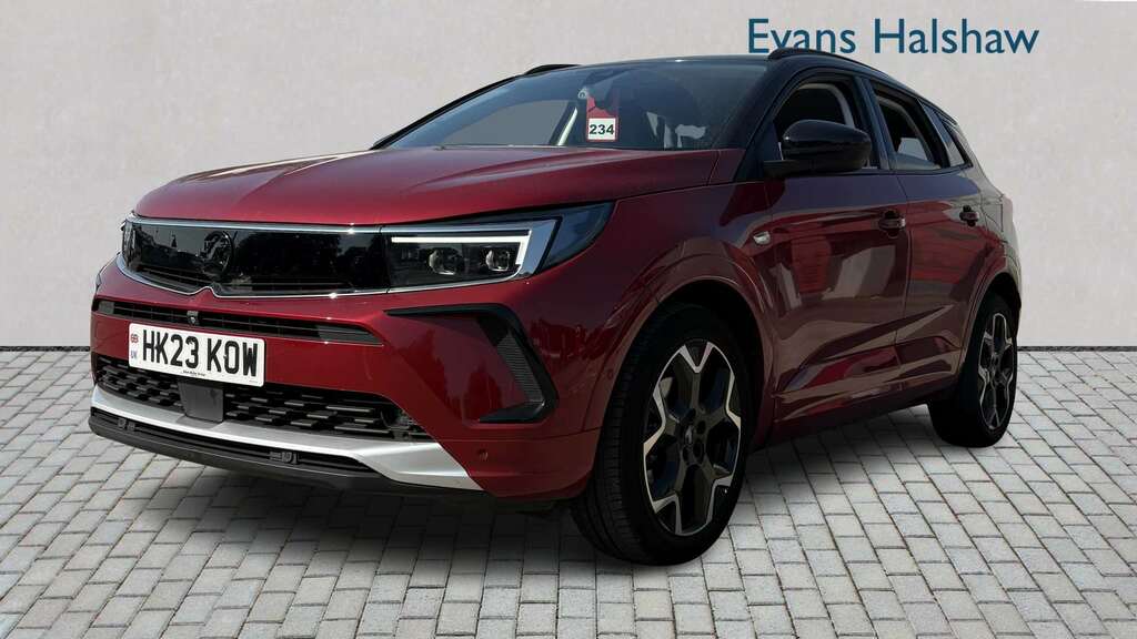 Vauxhall Grandland 1.2 Turbo Ultimate 2023 Red #3