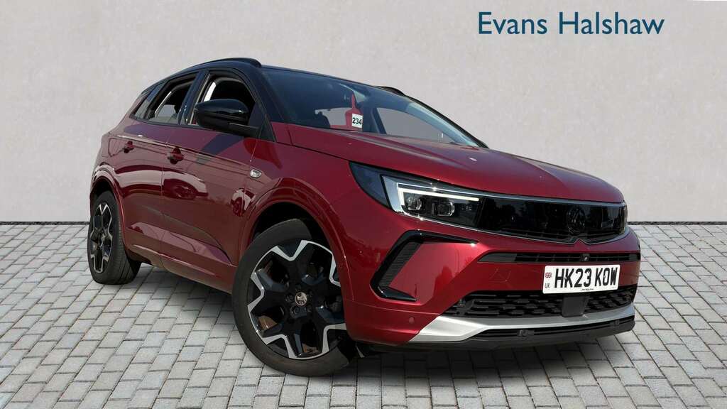 Vauxhall Grandland 1.2 Turbo Ultimate 2023 Red