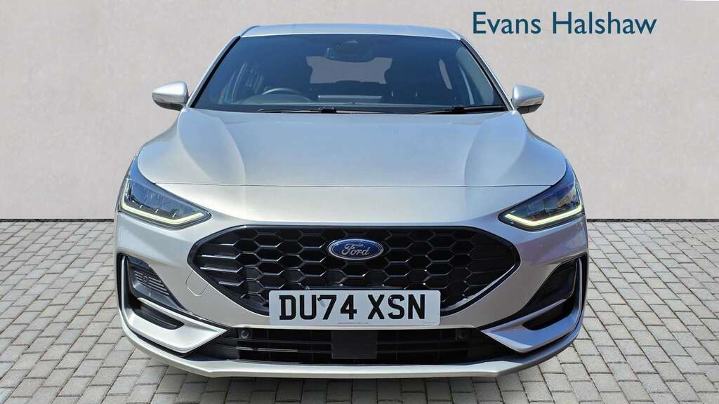 Ford Focus 1.0 Ecoboost Hybrid Mhev St-line 2024 DU74XSN Silver #4