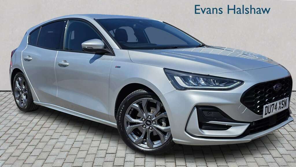 Ford Focus 1.0 Ecoboost Hybrid Mhev St-line 2024 DU74XSN Silver