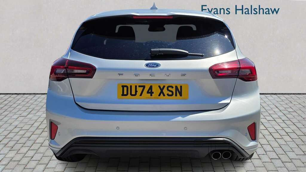 Ford Focus 1.0 Ecoboost Hybrid Mhev St-line 2024 DU74XSN Silver #2