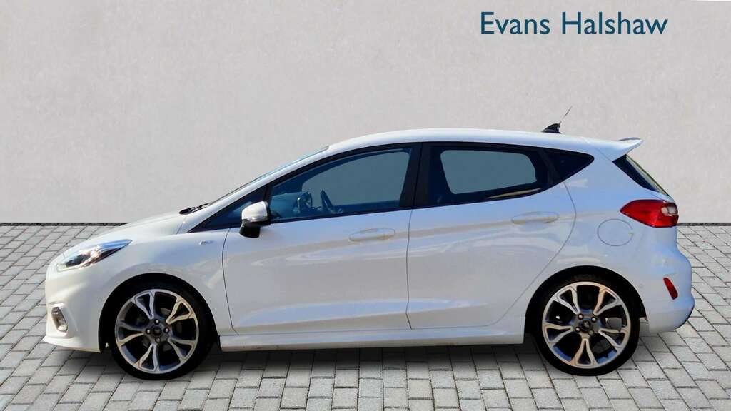 Ford Fiesta 1.0 Ecoboost 125 St-line X Edn 7 Speed White #2