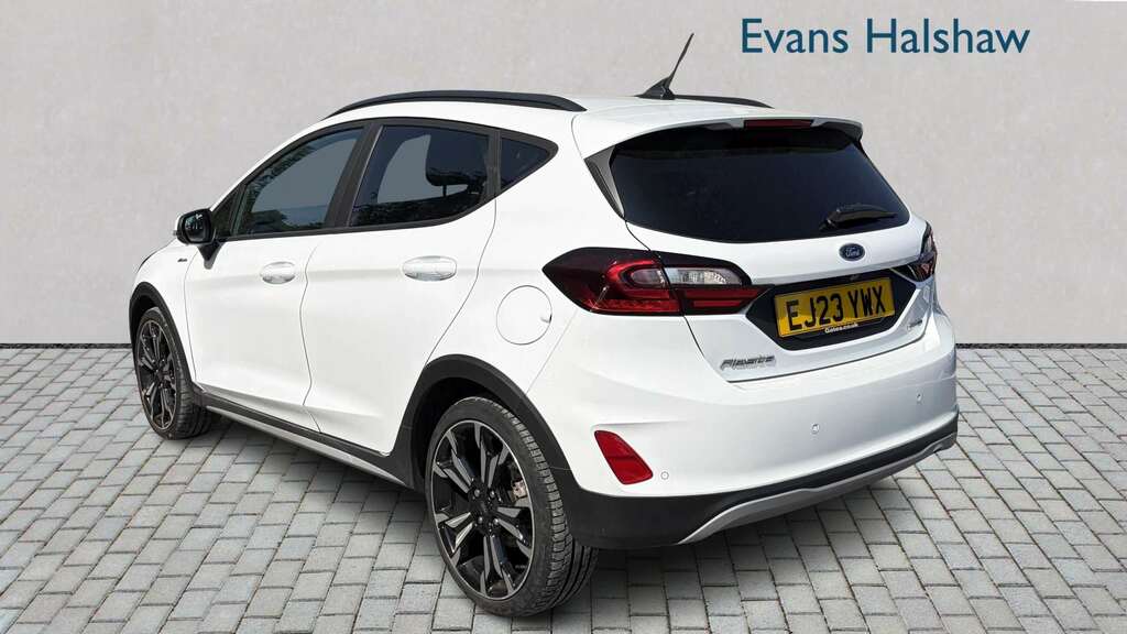 Ford Fiesta 1.0 Ecoboost Hbd Mhev 125 Active X 2023 EJ23YWX White #3