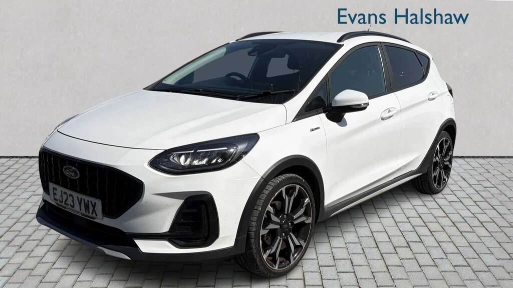 Ford Fiesta 1.0 Ecoboost Hbd Mhev 125 Active X 2023 EJ23YWX White #2