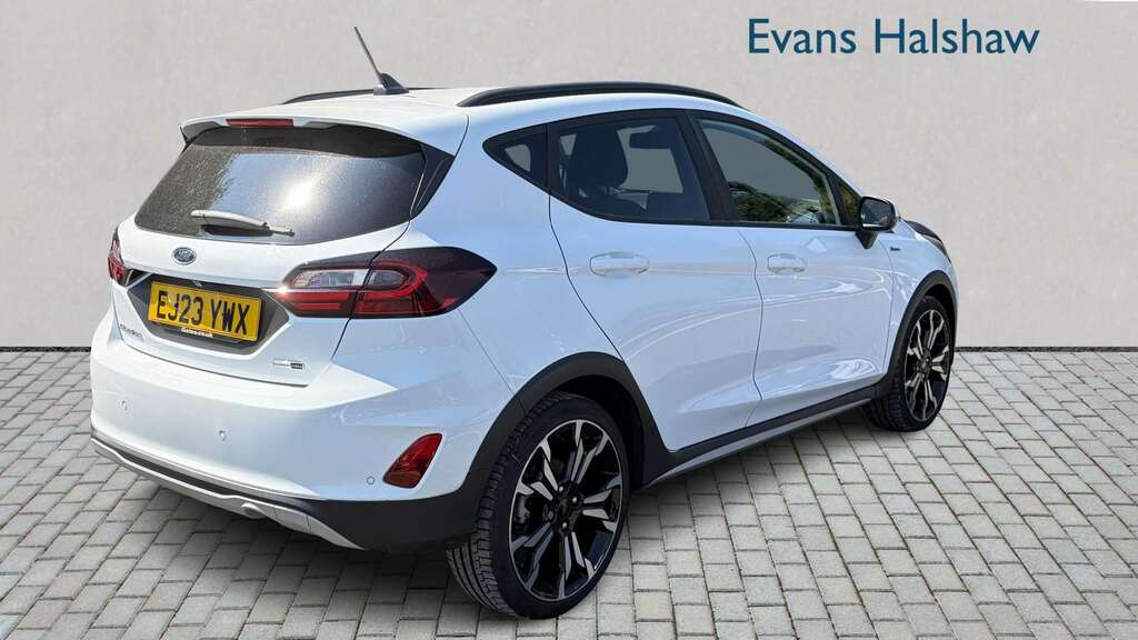 Ford Fiesta 1.0 Ecoboost Hbd Mhev 125 Active X 2023 EJ23YWX White #4