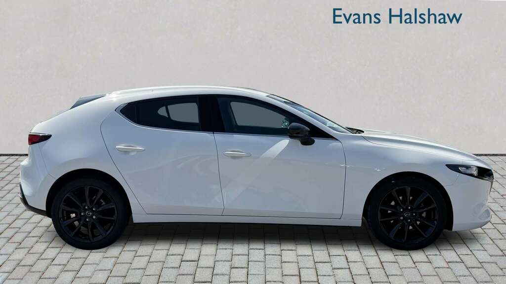 Mazda 3 2.0 E-skyactiv G Mhev Homura 2023 PO73NHL White #2
