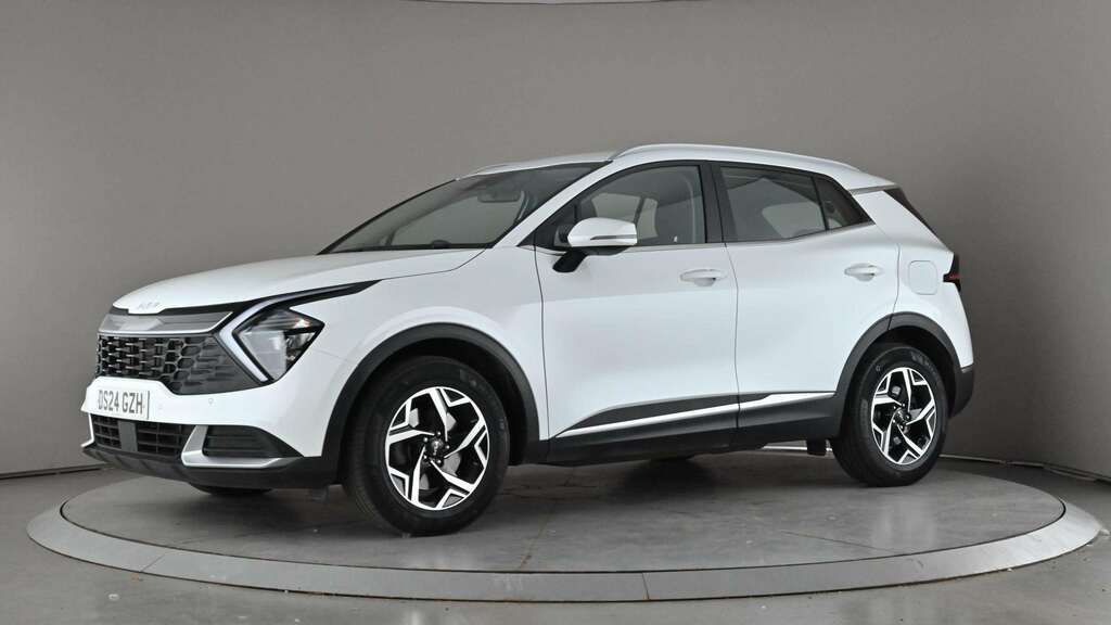 Kia Sportage 1.6T Gdi Isg 2 2024 DS24GZH White #3