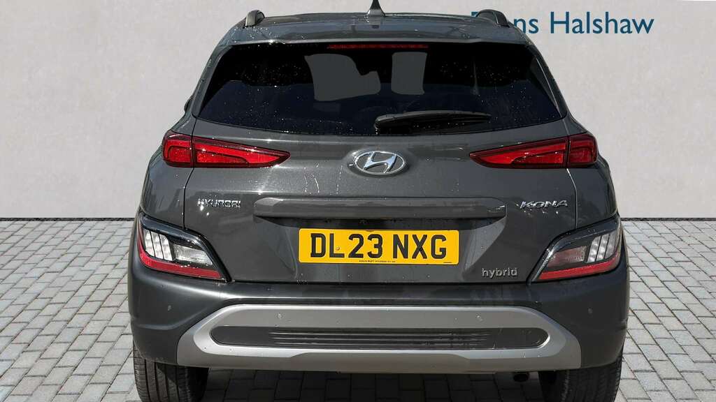 Hyundai Kona 1.6 Gdi Hybrid Ultimate Dct 2023 DL23NXG Grey #3