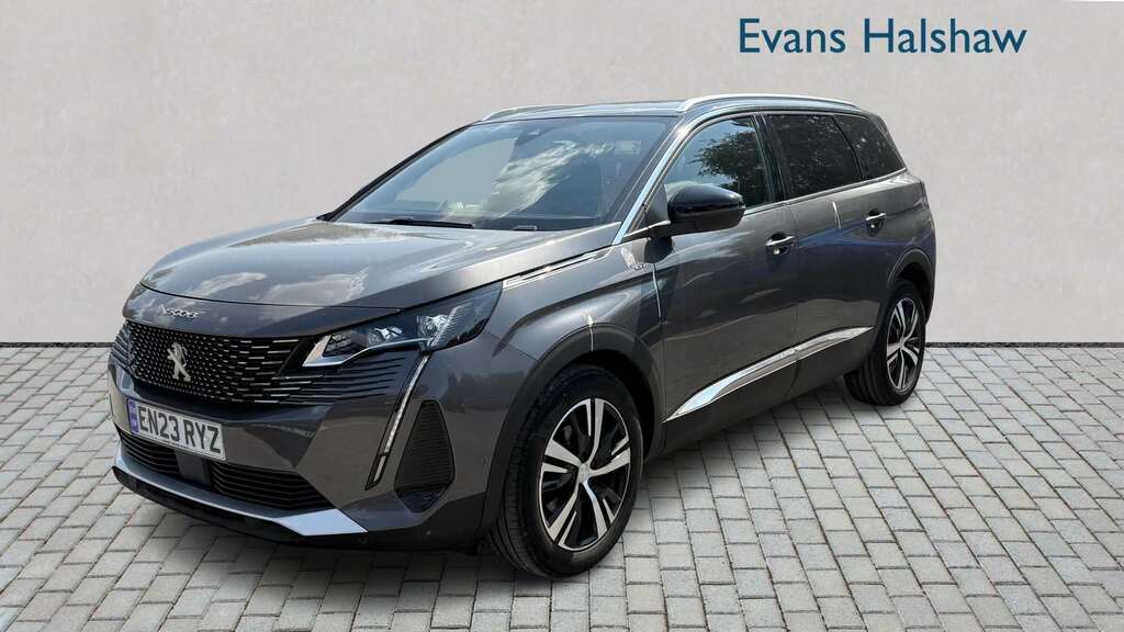 Peugeot 5008 1.5 Bluehdi Gt Eat8 2023 Grey #2