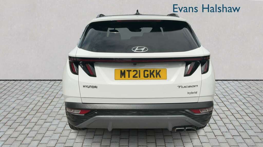 Hyundai Tucson 1.6 Tgdi Hybrid 230 Ultimate 2Wd 2021 White #5
