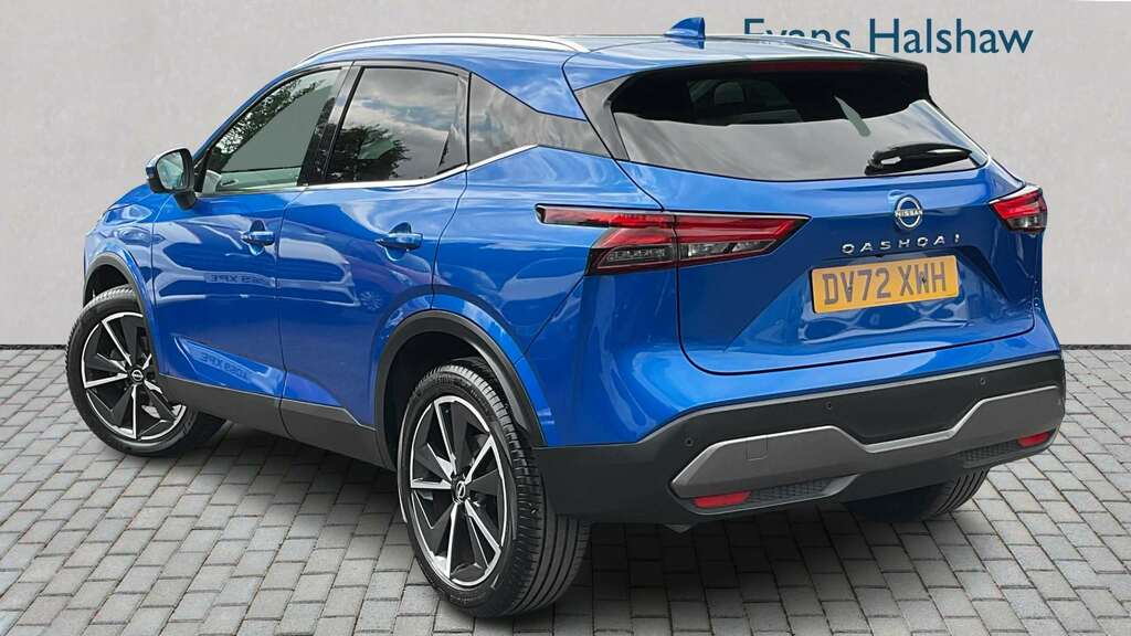 Nissan Qashqai 1.3 Dig-t Mh 158 Tekna Xtronic 2022 DV72XWH Blue