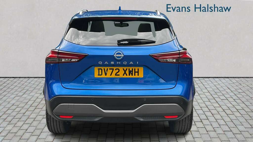 Nissan Qashqai 1.3 Dig-t Mh 158 Tekna Xtronic 2022 DV72XWH Blue #4