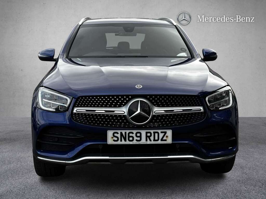 Mercedes-Benz GLC Class 220D 4Matic Amg Line 9G-tronic 2019 Blue #2
