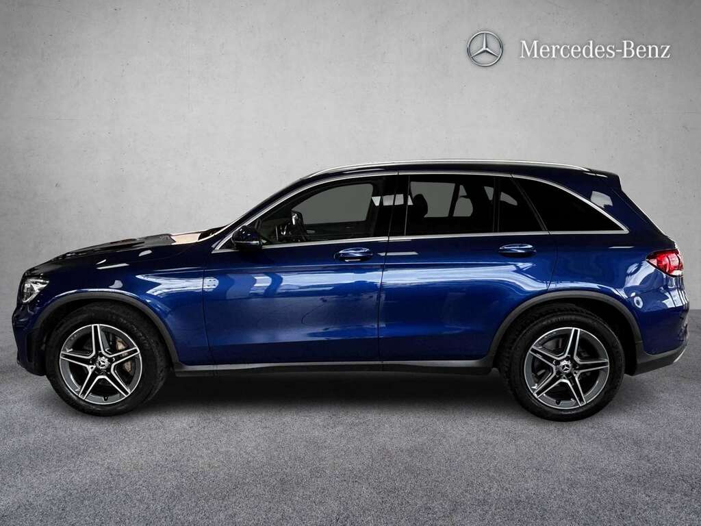 Mercedes-Benz GLC Class 220D 4Matic Amg Line 9G-tronic 2019 Blue #4