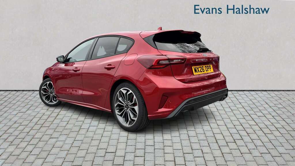 Ford Focus 1.0 Ecoboost Hybrid Mhev 155 St-line X 20 Red #3