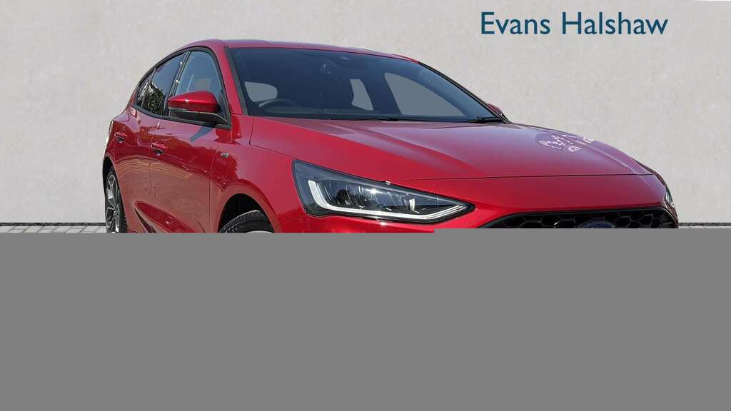 Ford Focus 1.0 Ecoboost Hybrid Mhev 155 St-line X 20 Red