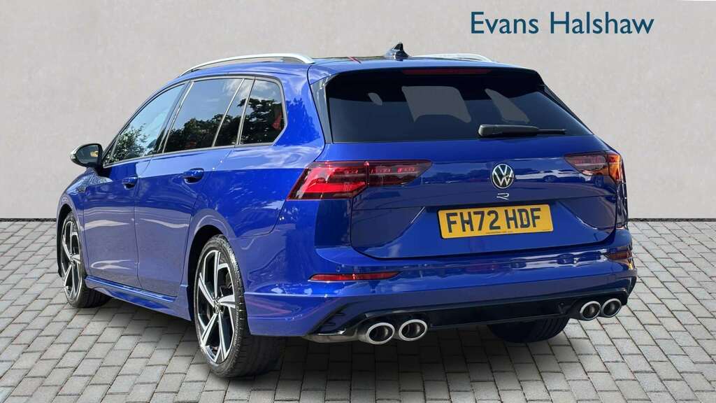Volkswagen Golf 2.0 Tsi R 4Motion Dsg 2023 FH72HDF Blue #3