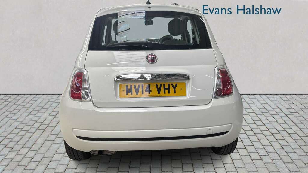 Fiat 500 1.2 Pop Dualogic Start Stop 2014 White #5