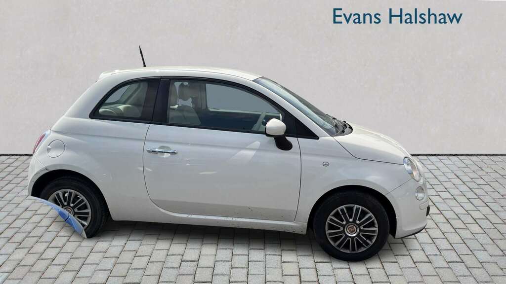 Fiat 500 1.2 Pop Dualogic Start Stop 2014 White #2