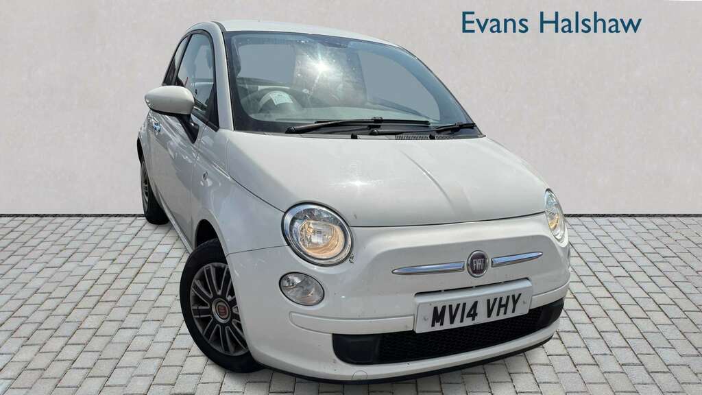 Fiat 500 1.2 Pop Dualogic Start Stop 2014 White