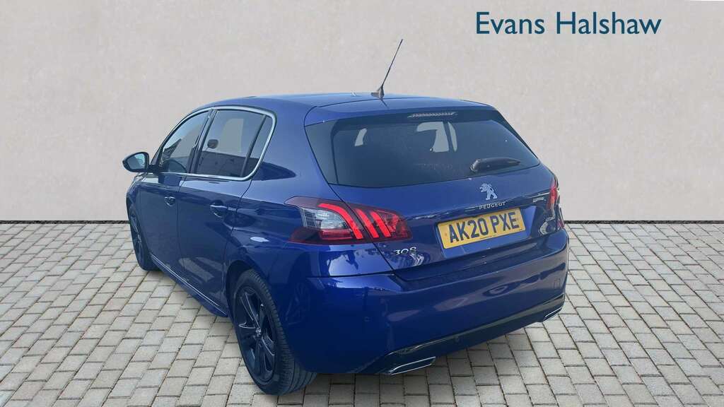 Peugeot 308 1.2 Puretech 130 Gt Line 2020 Blue #3