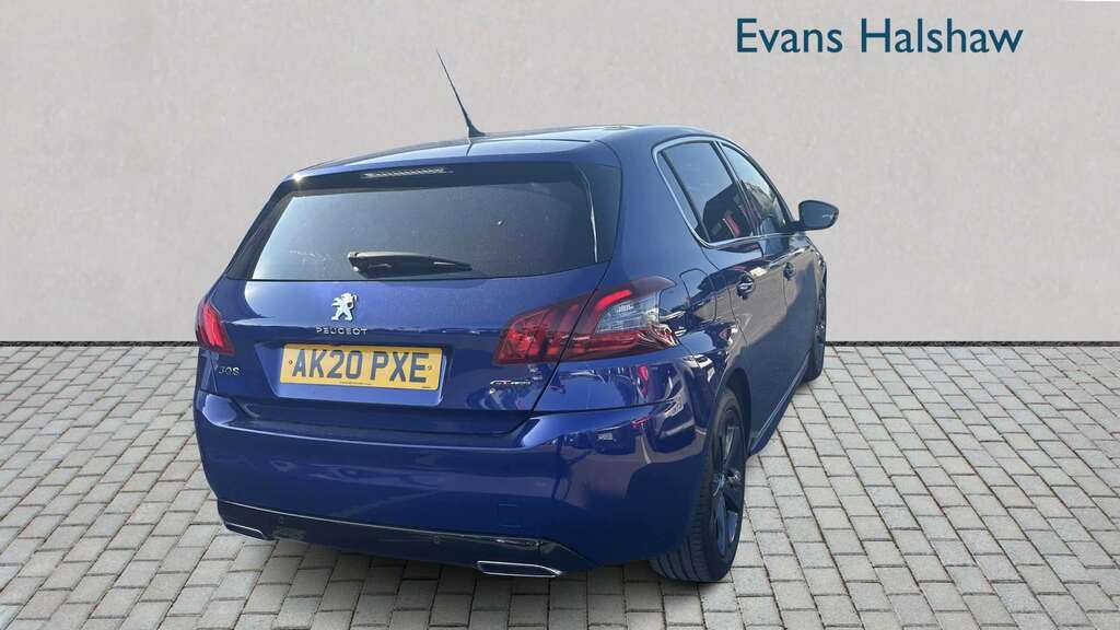 Peugeot 308 1.2 Puretech 130 Gt Line 2020 Blue #5