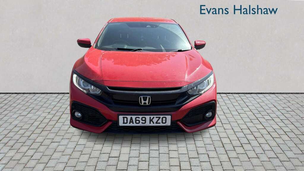 Honda Civic 1.0 Vtec Turbo 126 Sr 2019 DA69KZO Red #3
