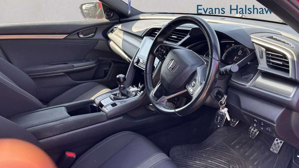 Honda Civic 1.0 Vtec Turbo 126 Sr 2019 DA69KZO Red #4