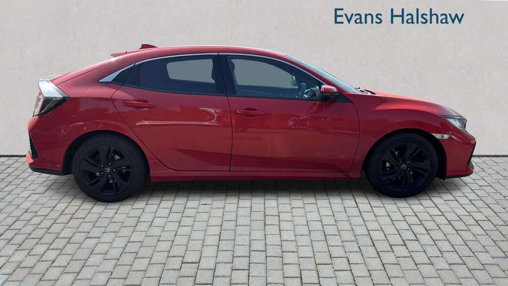 Honda Civic 1.0 Vtec Turbo 126 Sr 2019 DA69KZO Red #2