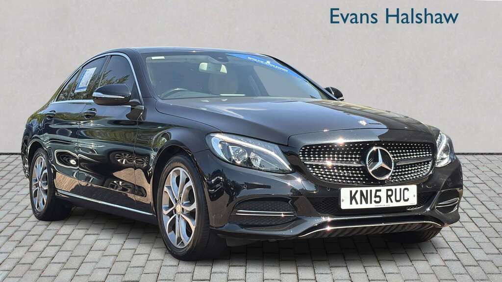 Mercedes-Benz C Class C220 Bluetec Sport Premium 2015 KN15RUC Black #4