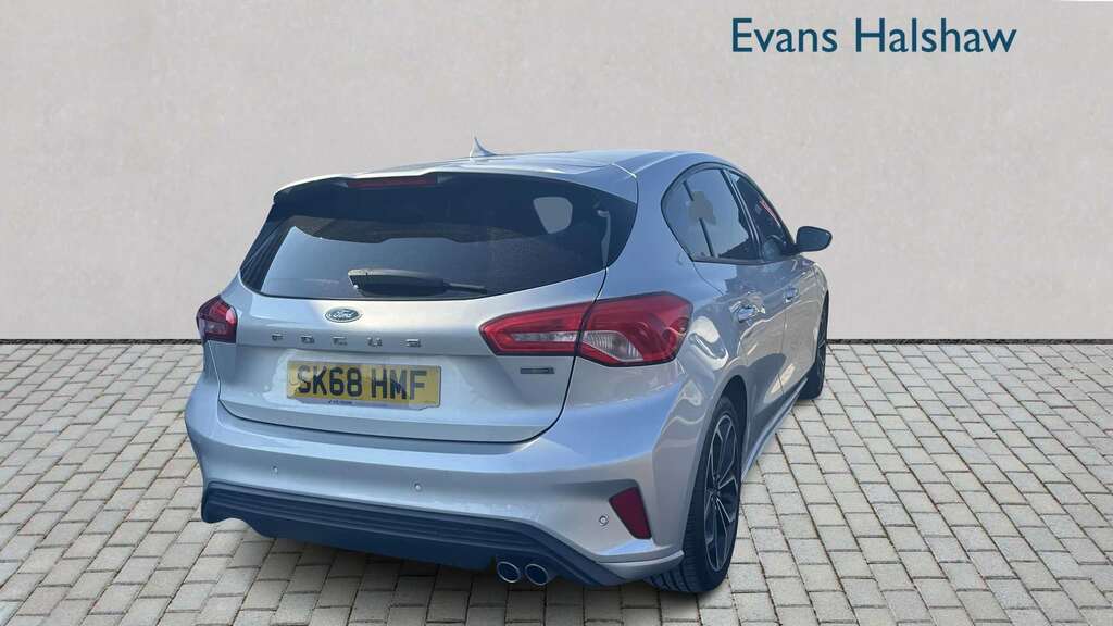Ford Focus 1.0 Ecoboost 125 St-line X 2018 SK68HMF Silver #4