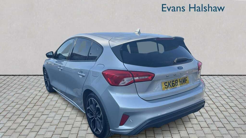 Ford Focus 1.0 Ecoboost 125 St-line X 2018 SK68HMF Silver #3